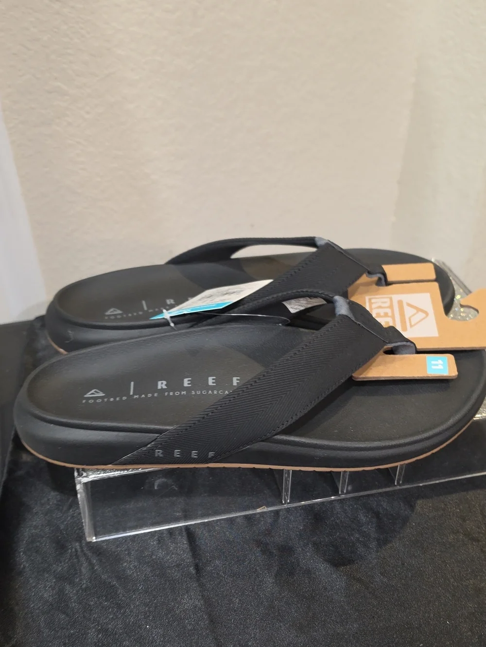 Reef The Raglan Flip-Flop Sandal- Black
